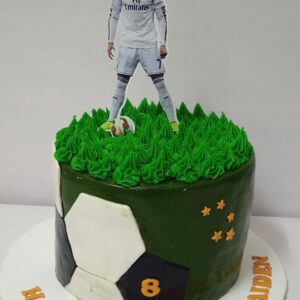 Favourite Player themed cake