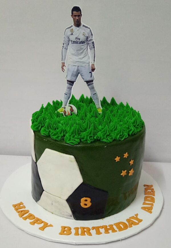 Favourite Player themed cake