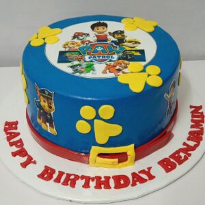 Paw patrol themed Cake