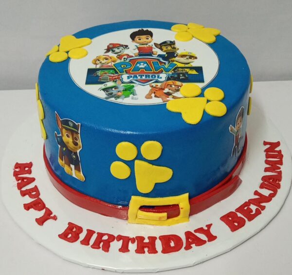 Paw patrol themed Cake