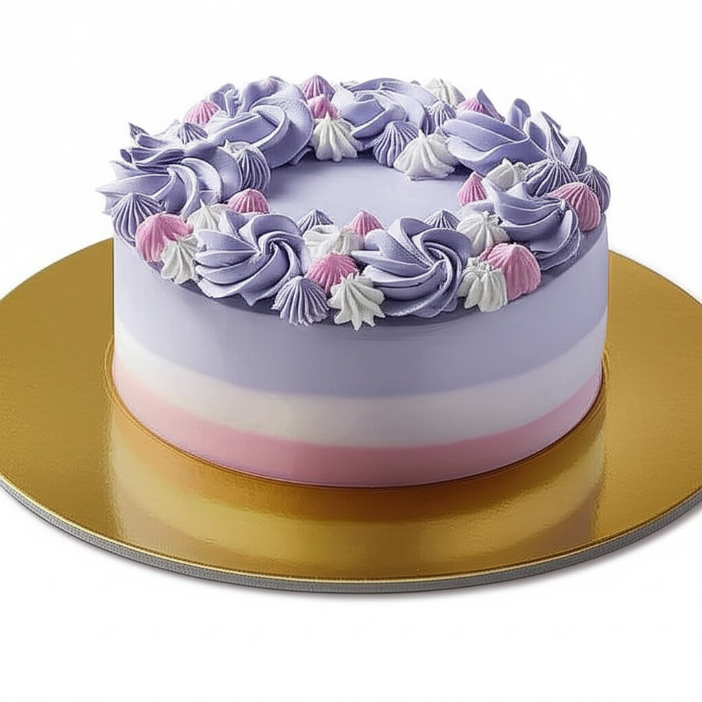 Floral Chocolate Cake