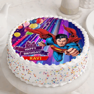 Superman Cake