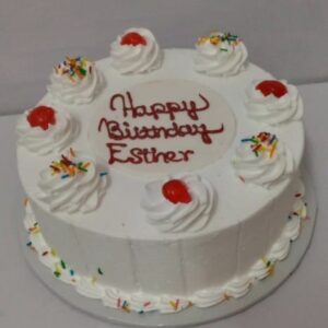 sweet vanilla cake